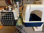 Kattenbak en transportbak, Dieren en Toebehoren, Ophalen, Zo goed als nieuw