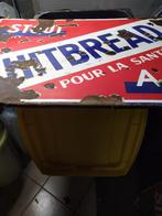 Whitbread Pale ale ale emaille bord 95x63 cm, Ophalen of Verzenden, Gebruikt, Reclamebord