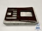 NOS Middenconsoleafdekking wortelnotenhout Mercedes W126, Neuf, -, -, Enlèvement ou Envoi