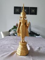 groot bronzen boeddha beeld Rattanakosin stijl, Huis en Inrichting, Woonaccessoires | Boeddhabeelden, Ophalen of Verzenden