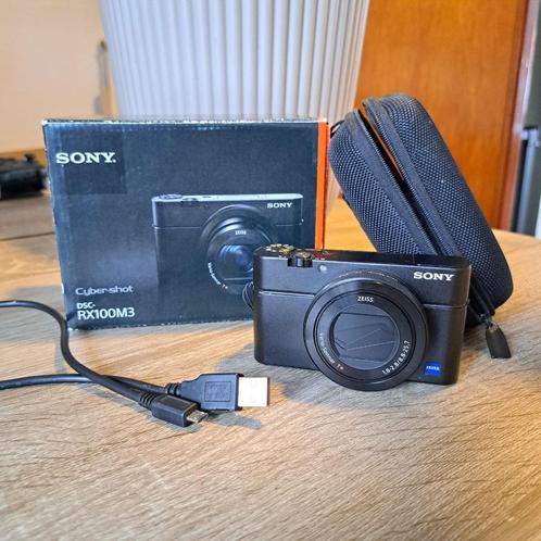 Sony Cyber-Shot DSC-RX100M3, Audio, Tv en Foto, Fotocamera's Digitaal, Zo goed als nieuw, Compact, Sony, Minder dan 4 keer, Ophalen