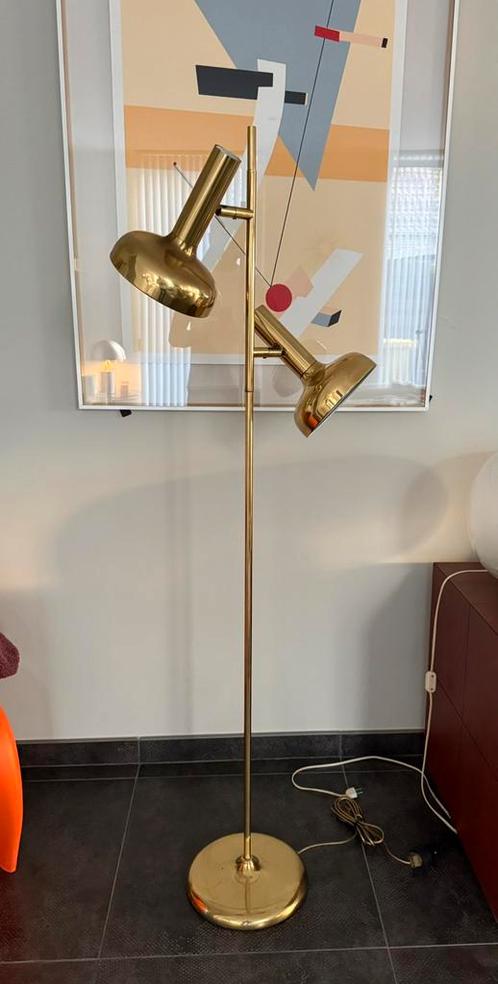 Vintage Solken Leuchten vloerlamp, Huis en Inrichting, Lampen | Vloerlampen, Zo goed als nieuw, Metaal, Ophalen