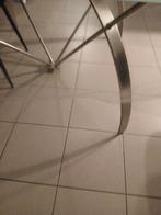 Table carrée en verre, Maison & Meubles, Pièces pour table, 100 à 150 cm, Carré, Utilisé, Moderne