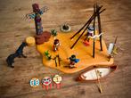 Playmobil indianen kamp set 4012, Ophalen of Verzenden, Zo goed als nieuw, Complete set