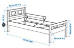 kinderbed, Kinderen en Baby's, Ophalen, 70 tot 85 cm, 140 tot 160 cm, Zo goed als nieuw