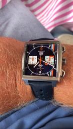TAG Heuer Monaco — Speciale editie van de Golf, Ophalen, Leer, Staal, Polshorloge