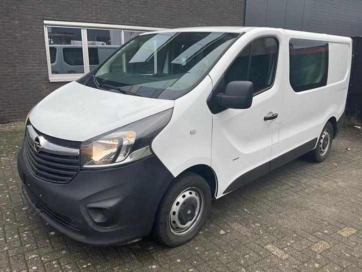 2017 Opel Vivaro BITurbo - 6 pers - trekhaak, Auto's, Opel, Bedrijf, Vivaro, Overige brandstoffen, Euro 6, Overige carrosserie
