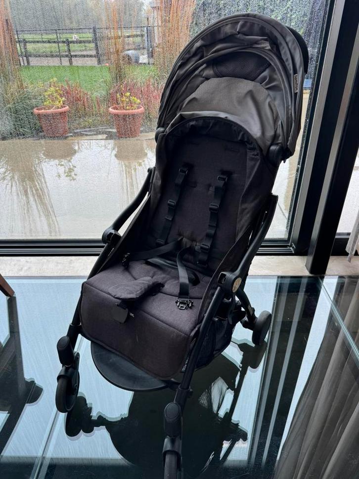 Buggy Hamilton donker grijs, Kinderen en Baby's, Buggy's, Gebruikt, Regenhoes, Ophalen
