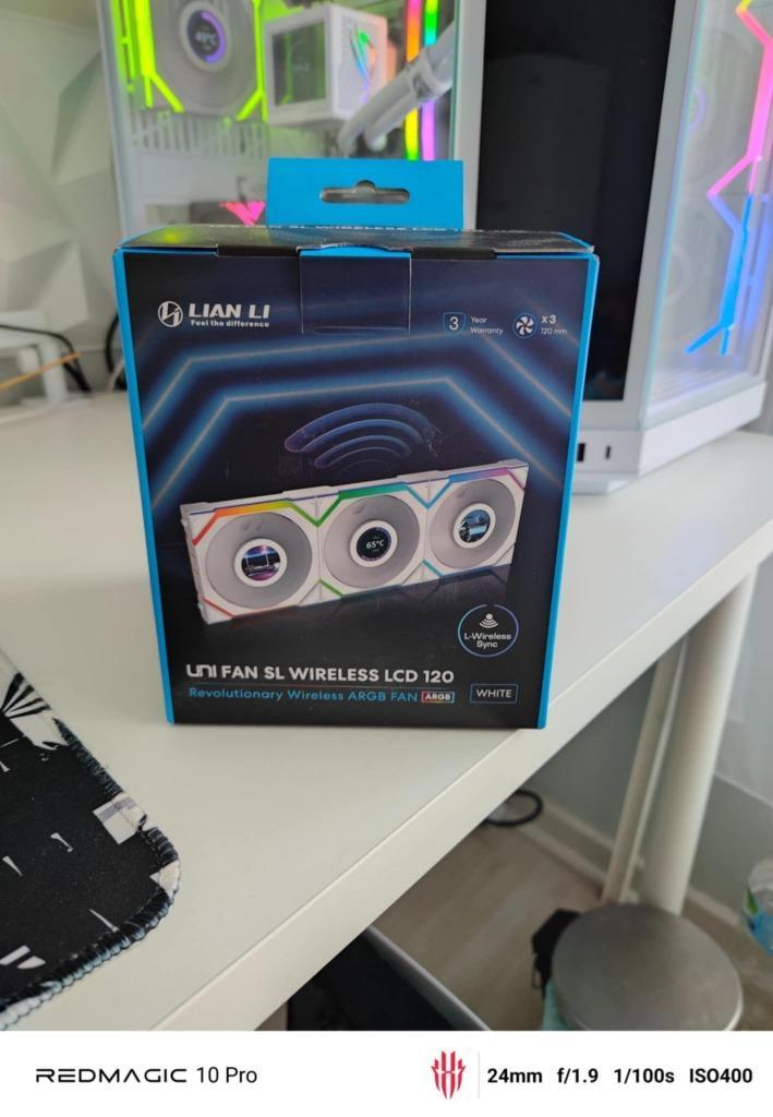 Ventilateurs Lian Li Unifan SL lcd 120, Computers en Software, Computerkoelers, Nieuw, Luchtkoeling, Ophalen