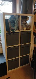 Kallax Ikea boekenkast, Ophalen, 100 tot 150 cm, 50 tot 100 cm, Zo goed als nieuw