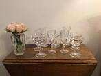 Glazen in Kristal, Antiek en Kunst, Ophalen of Verzenden