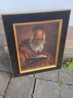 huile sur panneau  l ancien testament signe jean mulders, Ophalen