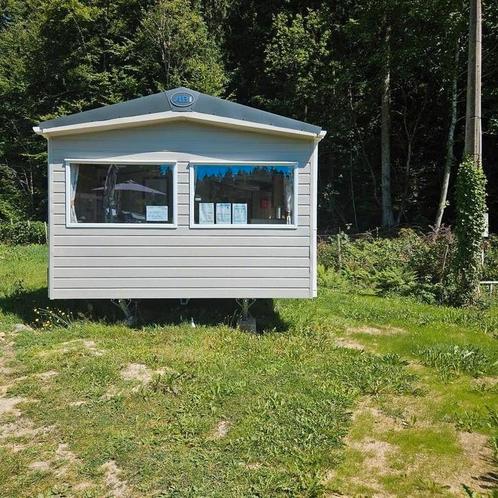 Nieuwe stacaravan op rustige camping te koop, Caravans en Kamperen, Stacaravans, tot en met 2, Ophalen