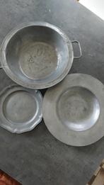 Tin schalen, Antiek en Kunst, Ophalen