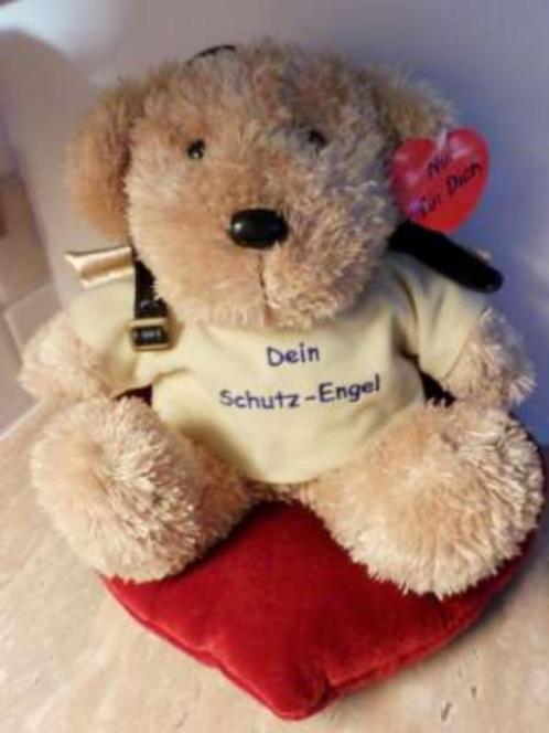 Kerst Engel Knuffel beer met hartje, Diversen, Kerst, Nieuw, Ophalen of Verzenden