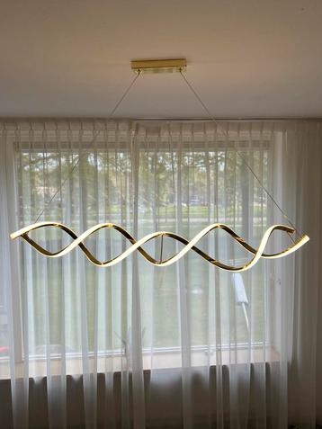 Plafondlamp led (goud) 100 cm