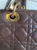 Dior lady vintage, Handtassen en Accessoires, Tassen | Damestassen, Ophalen of Verzenden, Zo goed als nieuw, Bruin, Handtas