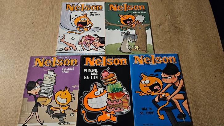 Nelson comics (numéros 1 à 5), Livres, BD | Comics, Comme neuf, Plusieurs comics, Europe, Enlèvement ou Envoi