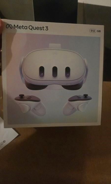 Meta Quest 3 512 Go, Consoles de jeu & Jeux vidéo, Virtual Reality, Comme neuf, Autres plateformes, Lunettes VR, Enlèvement ou Envoi
