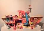 Vintage Polly Pocket cruise ship, boat + extra's Mattel, Verzamelen, Ophalen of Verzenden, Zo goed als nieuw