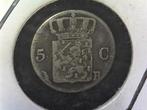 Nederland 5 cents 1825 B, Postzegels en Munten, Zilver, Ophalen of Verzenden, Losse munt, Zilver
