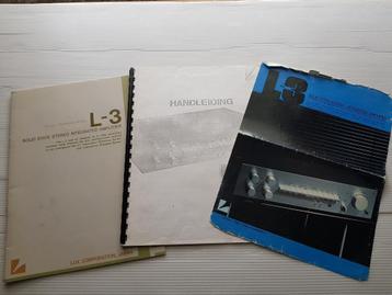 Luxman L3 owners manual