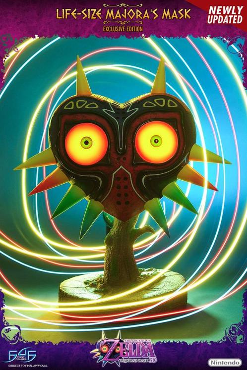 Zelda First4 Figures Majora’s Mask Exclusive Life Size !!!, Collections, Statues & Figurines, Comme neuf, Fantasy, Enlèvement