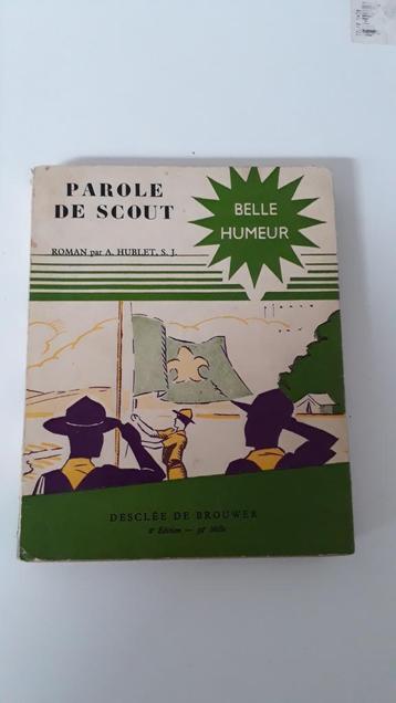  "Parole de scout" - Oud boek - 1953 beschikbaar voor biedingen