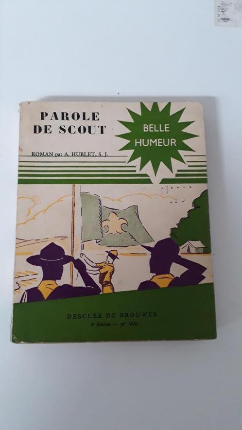 "Parole de scout" - Oud boek - 1953, Verzamelen, Scouting, Gebruikt, Boek of Tijdschrift, Ophalen of Verzenden