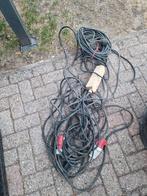 Verlengkabels contactdoos bouw, Ophalen