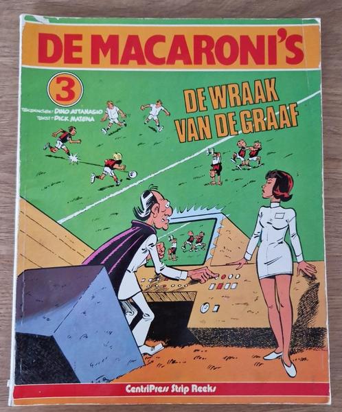 De Macaroni's - De wraak van de graaf -3-1e dr(1978) Strip, Boeken, Stripverhalen, Gelezen, Eén stripboek, Ophalen of Verzenden