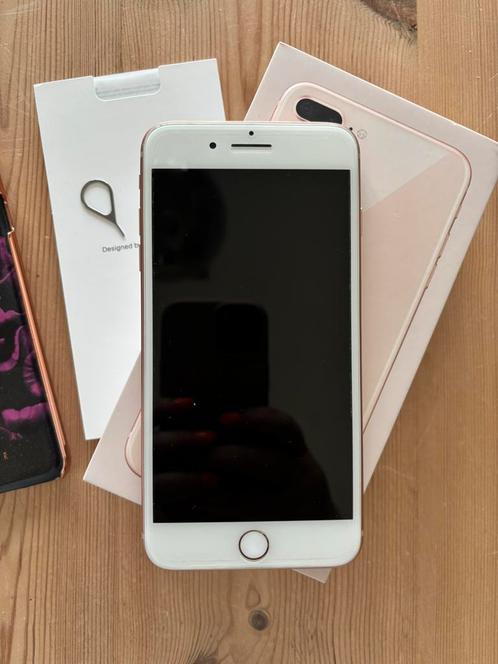 Apple iPhone 8 Plus + hoesje Ted Baker, Telecommunicatie, Mobiele telefoons | Apple iPhone, Zo goed als nieuw, 64 GB, iPhone 8 Plus