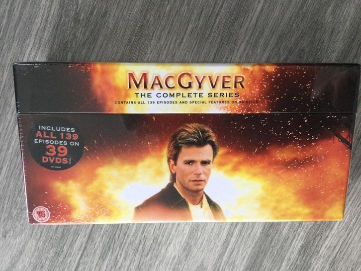 MacGyver compleet Seizoen 1/7 GESEALD ! Collectors item., Cd's en Dvd's, Dvd's | Actie, Nieuw in verpakking, Actie, Boxset, Ophalen