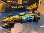 1:43 Renault F1 R24 RS 24 Fernando Alonso #8 // Minichamps, Hobby en Vrije tijd, Ophalen of Verzenden, MiniChamps, Zo goed als nieuw