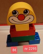 Lego duplo: clown nr 2295 (vintage), Kinderen en Baby's, Speelgoed | Duplo en Lego, Ophalen of Verzenden, Zo goed als nieuw, Duplo