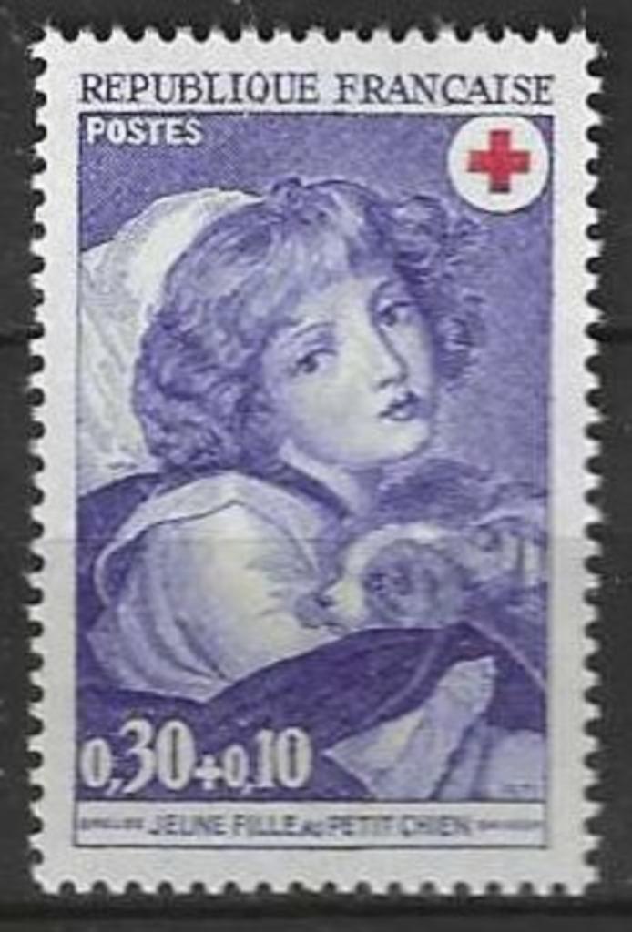Frankrijk 1971 - Yvert 1700 - Rode Kruis (PF), Postzegels en Munten, Postzegels | Europa | Frankrijk, Postfris, Verzenden