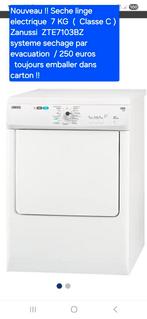 Nouveau !! Sechoir electrique Zanussi a evacuation 7kg, Electroménager, Enlèvement