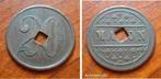 Franse oude waardepenning 20 centimes Macon, Bronze, Envoi
