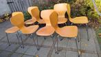 8 chaises design danois Phoenix Danmark Butterfly chairs, Enlèvement, Utilisé