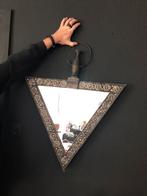 Marokkaanse houten handgemaakte spiegel, Comme neuf, Enlèvement ou Envoi, Moins de 100 cm, 50 à 75 cm