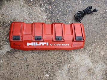 Lader Hilti C4/36-MC4, Doe-het-zelf en Bouw, Ophalen of Verzenden, Zo goed als nieuw