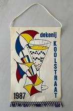 Aalst Oilsjt Carnaval wimpel 1987 Dekenij Koolstraat, Verzamelen, Overige Verzamelen, Ophalen