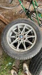 Winterbanden op alu velgen 16 inch BMW, Auto diversen, Velgenbomen, Ophalen, Gebruikt