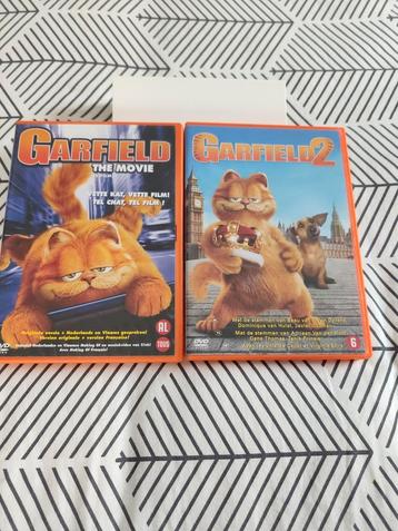 Garfield the movie- Garfield 2 - dvd- Nederlands gesproken.