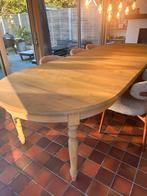 Eiken eettafel, Huis en Inrichting, Tafels | Eettafels, Ophalen, Zo goed als nieuw