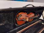 Mooie viool 1/2 met oude koffer, 1/2-viool, Gebruikt, Ophalen of Verzenden, Met koffer