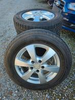 Nissan Qashqai 5x114.3 velgen + Bridgestone 215/65/16 band, 16 inch, Banden en Velgen, Terreinwagen, Gebruikt