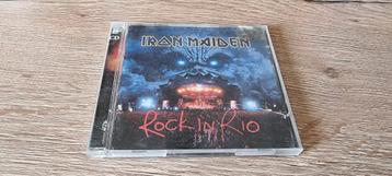 Dubbel cd Rock in Rio van Iron Maiden beschikbaar voor biedingen