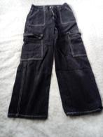 wijde pijpen broek, Kleding | Dames, Verzenden, Zwart, Bershka, Maat 36 (S)