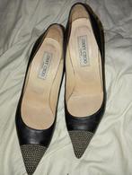 JIMMY CHOO London, dark blue stilleto's, size: 39, Kleding | Dames, Schoenen, Ophalen of Verzenden, Zo goed als nieuw